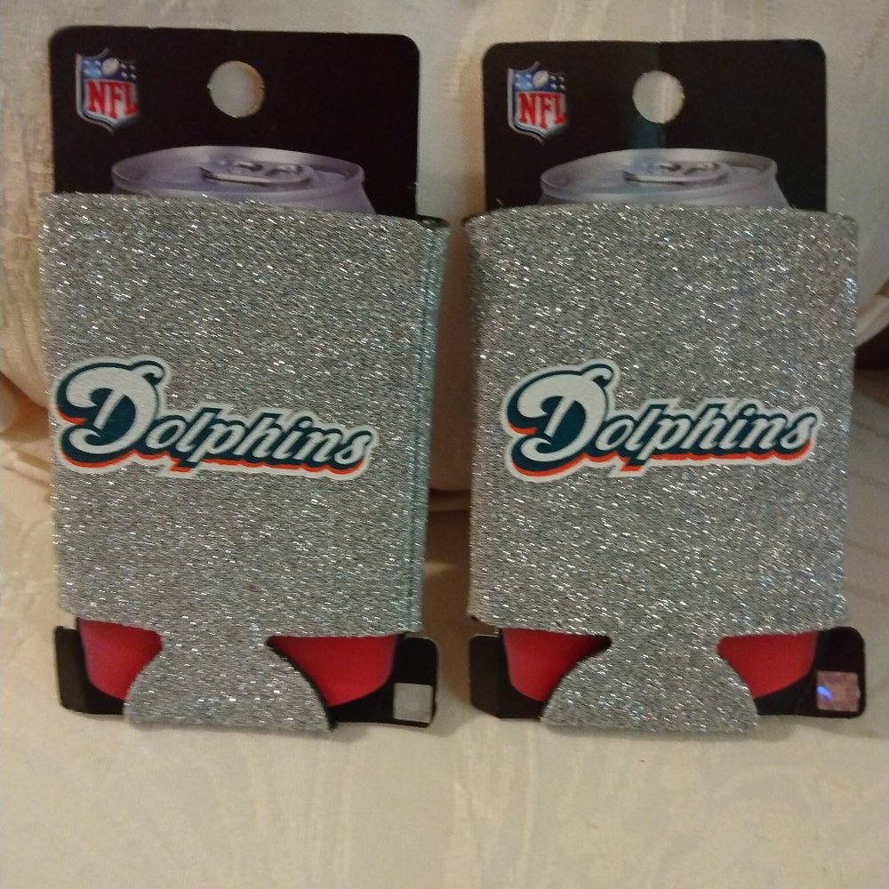 NFL Miami Dolphins Can & Bottle Cooler Holder
